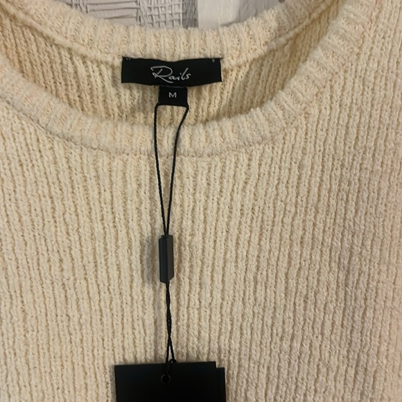 NEW RAILS albie top in ivory size M - Picture 5 of 9